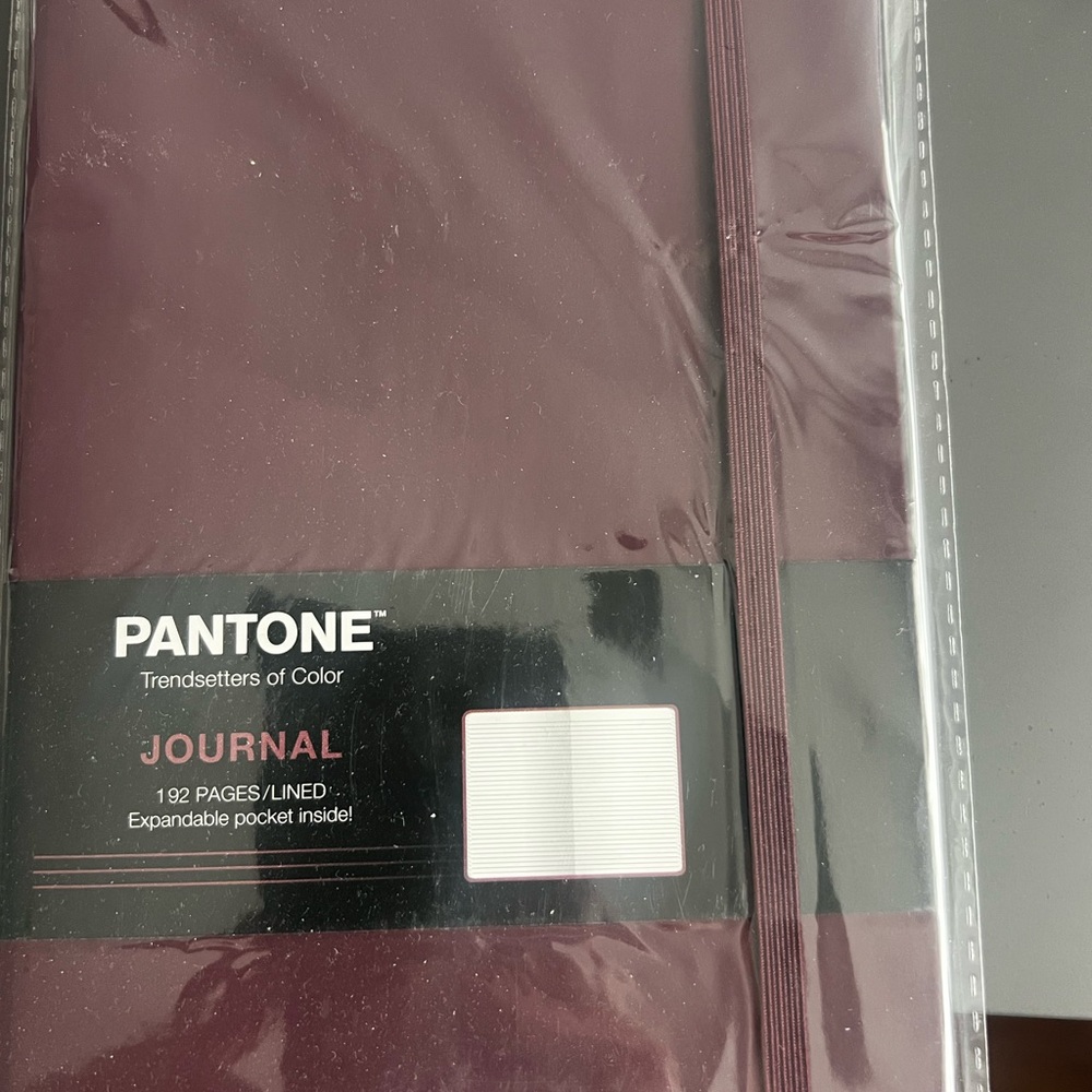 Pantone Burgundy Journal